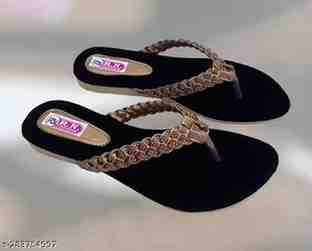 Latest Flat Women ,Girls and Ladies Sandle Slippers And Chappals For Dailywear and Party Wear on Trends(Women Flats